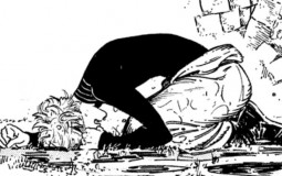 White haired anime boys